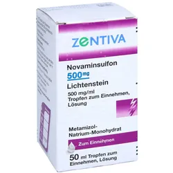 NOVAMINSULFON 500 mg Lichtenst.Tropfen z.Einnehmen 50 ml