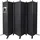 VOUNOT Vounot® Paravent Raumteiler 6 Teilig Freistehend Stoff Trennwand 340 x 30 x 164 cm Anthrazit