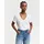 GANT Reg Shield Kurzarm-T-Shirt Mit V-ausschnitt White XS