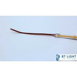 LED Band Anschlussstecker 2pol, 15cm, Anschluss für LED COB Streifen