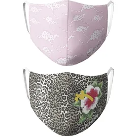 Chiemsee Mund Nasen Maske pink lady