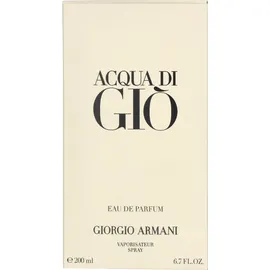 Giorgio Armani Acqua Di Giò Eau De Parfum 200 ml refillable