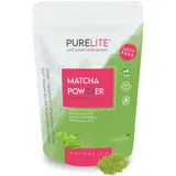 Purelite Matcha vegan ohne Zucker mit Erythrit & Stevia 230 g Pulver