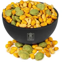 Bery Jones Salty Mix - Erdnüsse mit Wasabi und Mais 500 g