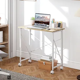Homcom Schreibtisch Klappbar Weiß