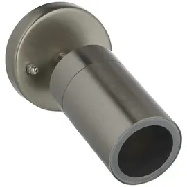 Konstsmide Außenwandleuchte Edelstahl 15 cm schwenkbar GU10 max. 7W grau