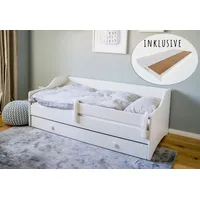 Kids Collective Jugendbett 80 x 180 cm Holz weiß