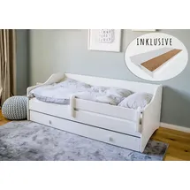 Kids Collective Jugendbett 80 x 180 cm Holz weiß