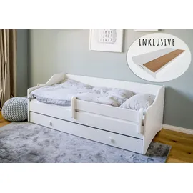 Kids Collective Jugendbett 80 x 180 cm Holz weiß