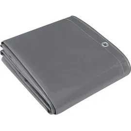 Woltu Wasserdichte Plane Dunkelgrau 4x6 m