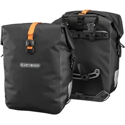 Ortlieb Gravel-Pack Duo Radtaschen (1 Paar, Volumen je 12,5 Liter / Gewicht ja 0,58kg) - STK - black matt