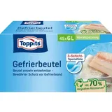 Toppits Gefrierbeutel 6,0 l, 45 St.