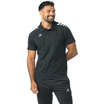 Erima CMPT 3 Wings Poloshirt schwarz M