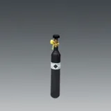 ich-zapfe CO2 - Flasche 0,5 kg mit Flaschencage, Kohlensäure, Kohlendioxid