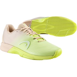 Head Revolt Pro 4.0 Clay Sandplatzschuhe - Macadamia / Lime - EU 38 1/2
