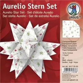 Ursus Aurelio Stern Faltblätter 14,8 x 14,8 cm 115 g/qm 33 Blatt