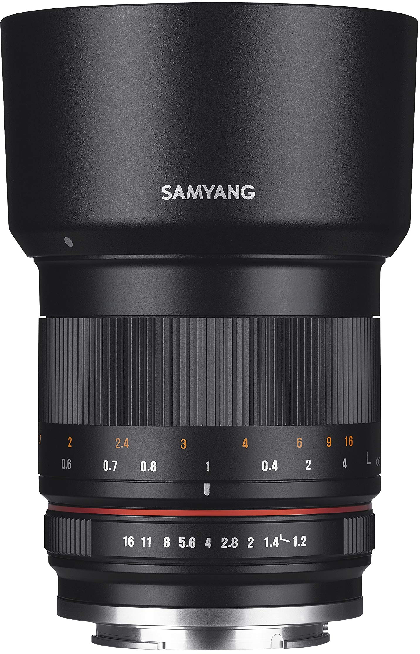 Samyang MF 50mm F1.2 APS-C MFT schwarz - manuelles Foto Objektiv mit 50mm Festbrennweite für MFT Kameras (Olympus / Panasonic), ideal für Portrait, sanftes Bokeh, kompakt und leicht