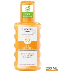 Eucerin SUN PROTECTION OIL CONTROL SUN SPRAY TRANSPARENT LSF 50+ + 20% Rabatt* 200 ml Spray