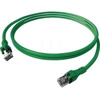 EasyLan CPP1OGAGAG0010 - Cat.6a Patchkabel, DualBoot, PushPull, S/FTP, grün,