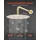 Vevor Duscharmatur Regenduschsystem 254 mm gebürstetes Gold