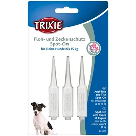 Trixie Floh- und Zeckenschutz Spot-On Hund bis 15 kg 4,5 ml