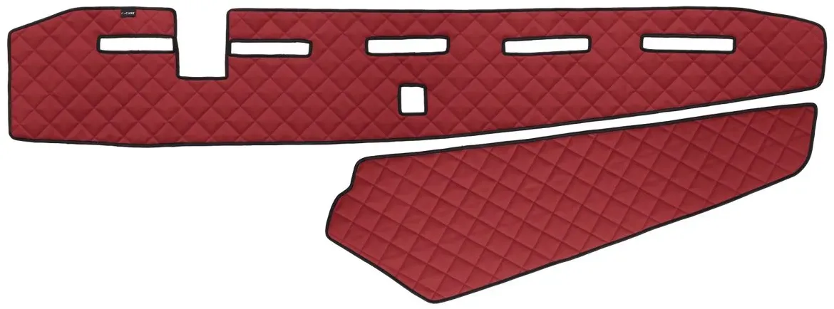 Tapis pour tableau de bord F-CORE FD09 RED
