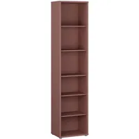 Forte Bücherregal 49,8 x 34,9 x 214,3 cm Terrakotta