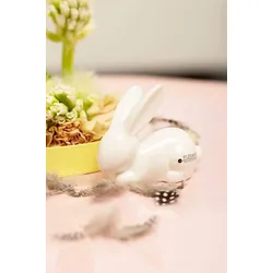 Hase Fabrio schlafend creme 13cm