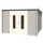 Lasita Maja Gartenhaus Sacramento 3,12 x 3,19 m Grau