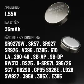 Absina Knopfzelle SR927SW