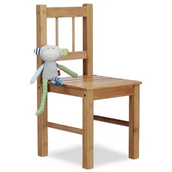 relaxdays Deko-Stuhl »Bambus« braun