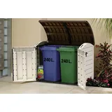 Tepro Mülltonnenbox Store It Out Ultra 177 x 113 x 134 cm beige