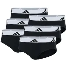 adidas Boxershorts Brief Basic schwarz S 6er Pack