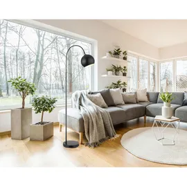 GLOBO 24779B Bodenleuchte E27, Lxbxh: 46x25x150 cm