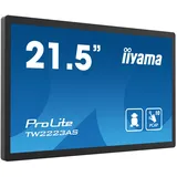 iiyama Prolite TW2223AS-B2 54,6cm 21,5" VA LED-Monitor Full-HD 10 Punkt Multitouch kapazitiv HDMI Audio Out USB2.0 USB3.2 RJ45 Android OS WiFi Bluetooth SD Slot 6H 24/7