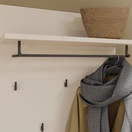 Forte Garderobenpaneel Forte Alice Springs 74 x 127 x 30 cm Beige