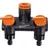 Trendline 2-Wege-Verteiler orange