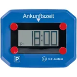 MA-3100 elektronische Parkscheibe - KBA zugelassen - 5 Jahre Batterielaufzeit, Nachtmodus, blau