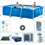 Rechteckiger Frame Pool - 300x200x75 Cm - 7-teilig  S42