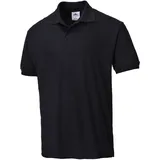 PORTWEST Naples Polo Shirt Schwarz M