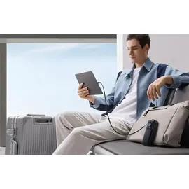 Baseus Free2Pull Powerbank, 20.000mAh, 70cm ausziehbares USB-C Kabel + schwarz