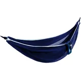 Vivere Mesh-Polyester-Hängematte - Double Navy/Türkis