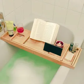 Intirilife Badewannenablage in Bambus - Gr.: onesize