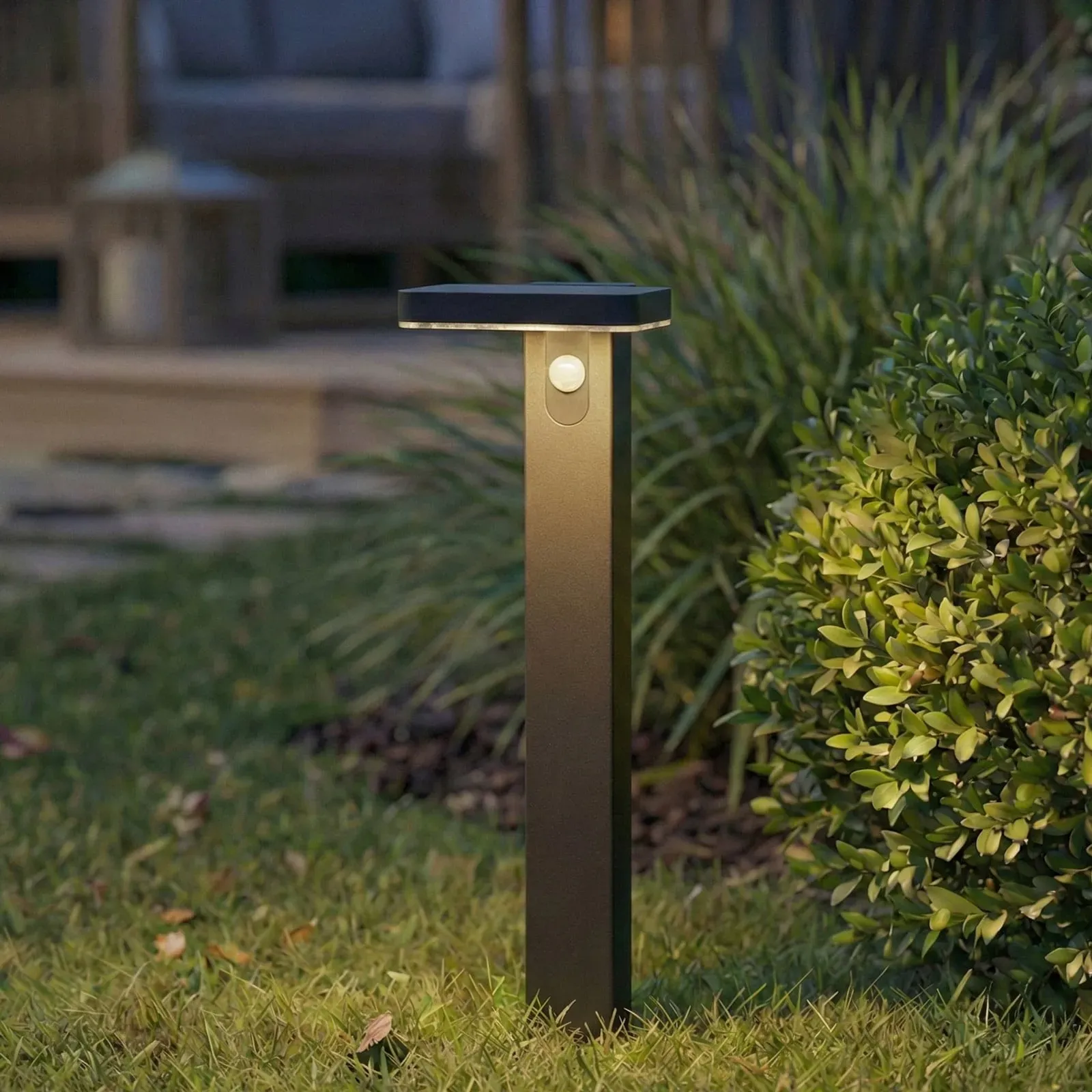 Außenleuchte PRIOS, Tarlson, Schwarz, für Terrasse, Kunststoff, Modern - 18 - 78.5