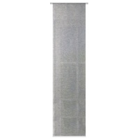 Home Fashion Schiebevorhang, Stoff, Grau, 245 x 60 cm