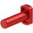 Riegler Verschlussstopfen POM, Stutzen 6 mm, Farbe rot