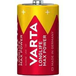 VARTA LONGLIFE Max Power D Blister 2