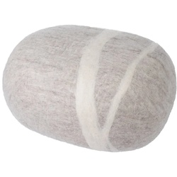 myfelt - Kieselstein Pouf Béla XL, hellbeige