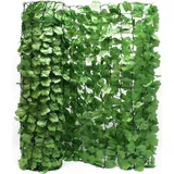 Wiltec Sichtschutznetz 300 x 150 cm Grün Polyester