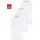 H.I.S. Muscleshirt "Unterziehshirt, Unterhemd für Herren", Herren, Gr. 6/L, weiß, Single Jersey, Obermaterial: 100% Baumwolle, unifarben, Basic, figurbetont normal, Rundhals, Shirts, unifarben, Rundhalsausschnitt, aus Baumwolle